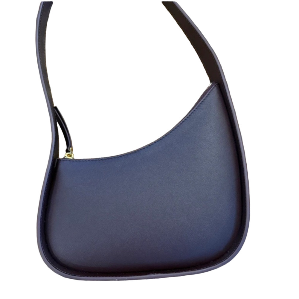 The Row Half Moon Bag with Duster - Rare burgundy leather  Shoulder Bag - Picture 6 of 7